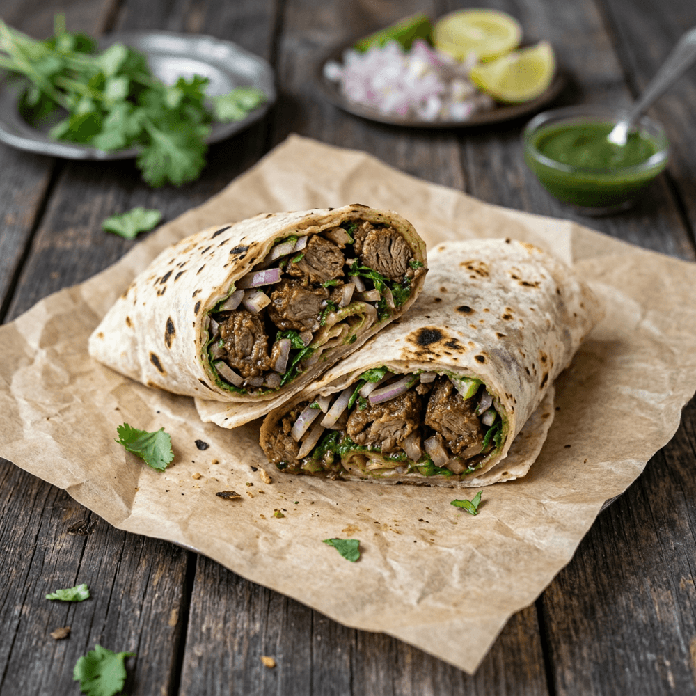 Mutton Rumali Roll